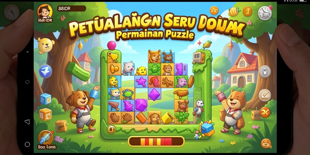 Tampilan gameplay 88IDR yang menarik dan penuh tantangan.