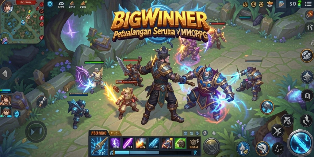 Gameplay BIGWINNER yang menakjubkan dengan petualangan seru.