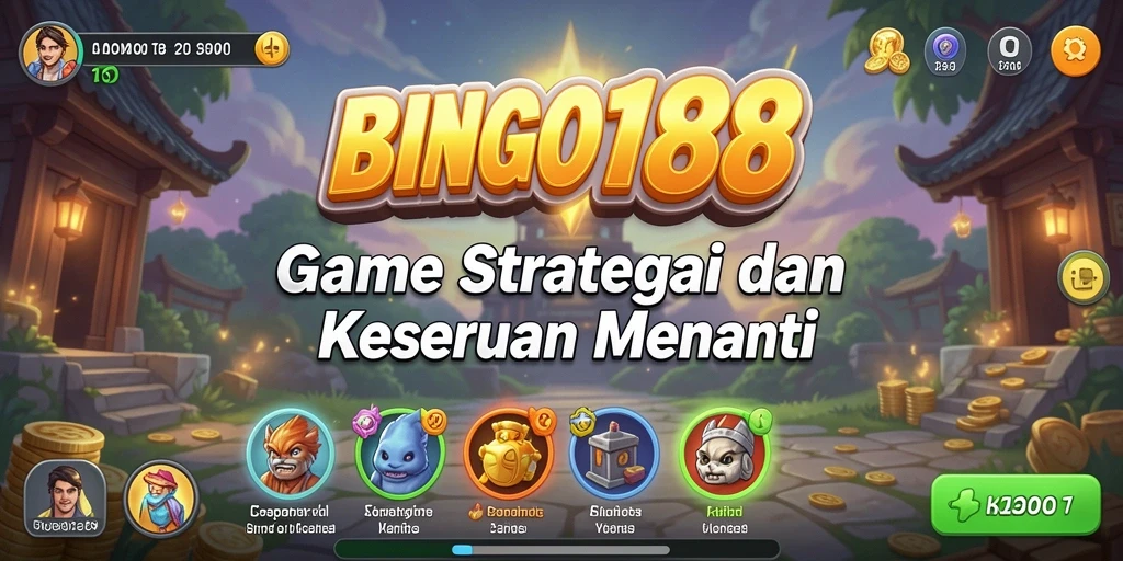Tampilan gameplay BINGO188 yang seru dan menantang.