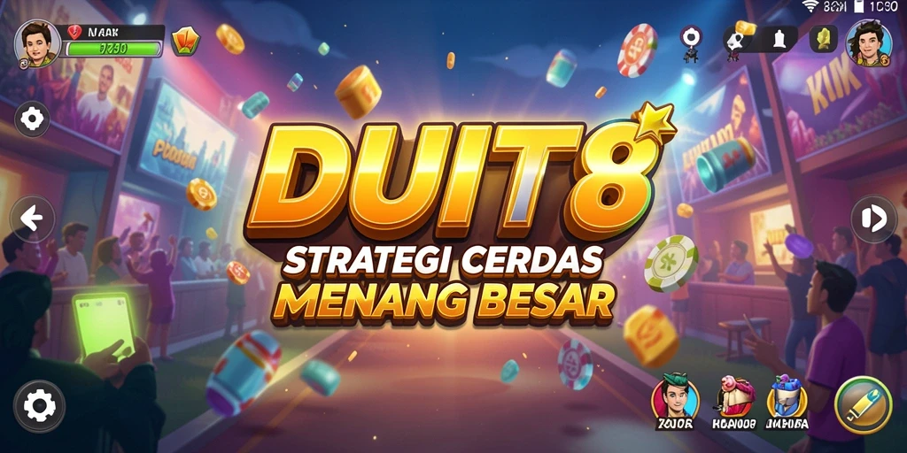 Tampilan gameplay menarik dari DUIT8 dengan strategi yang mendalam.