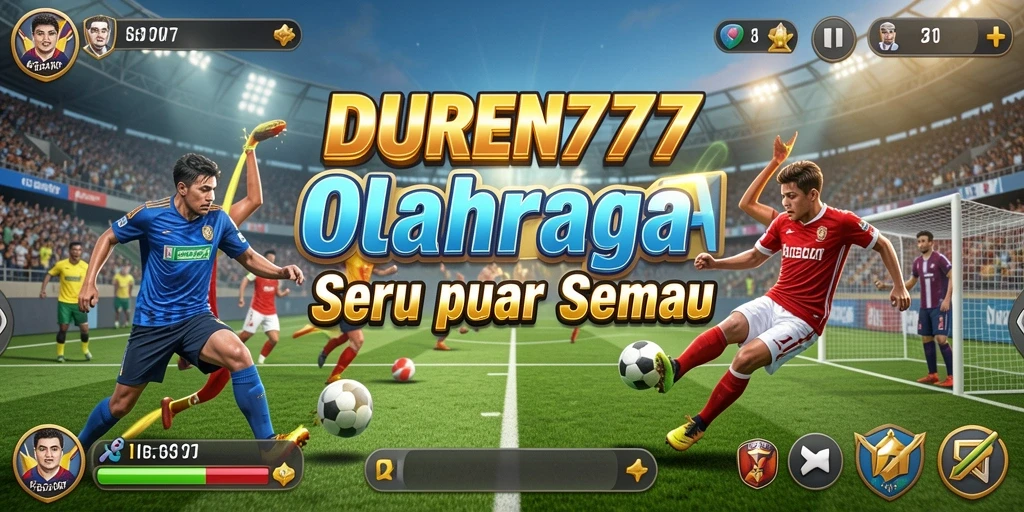 Tampilan gameplay DUREN777 yang mendebarkan dalam pertandingan olahraga.