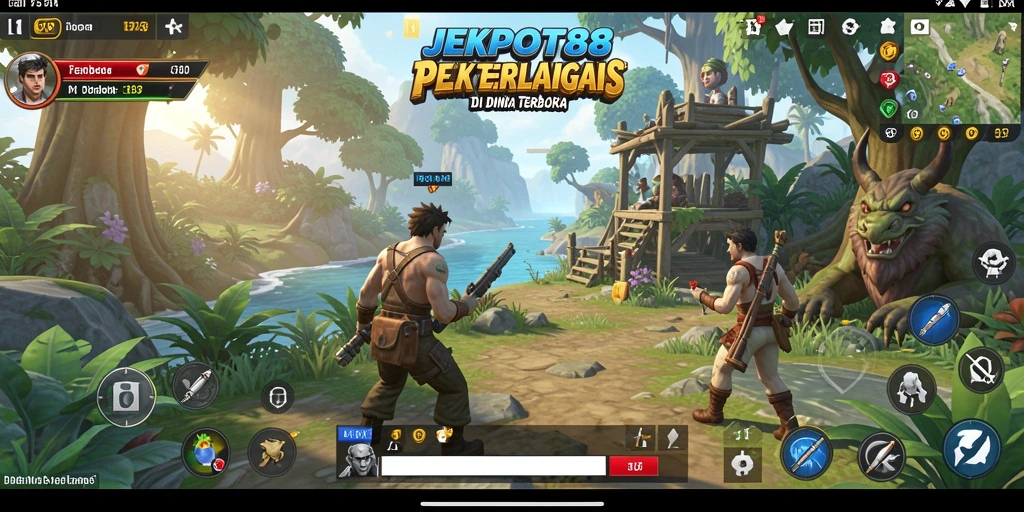 Pemandangan indah dalam gameplay JEKPOT88 yang menakjubkan.