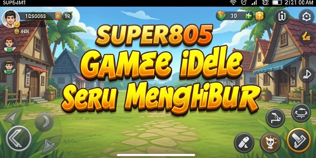 Tampilan gameplay <strong>SUPER805</strong> yang menakjubkan dan menarik perhatian.