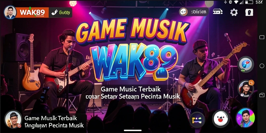 Tampilan gameplay <strong>WAK89</strong> dengan grafik menarik dan musik menggugah.